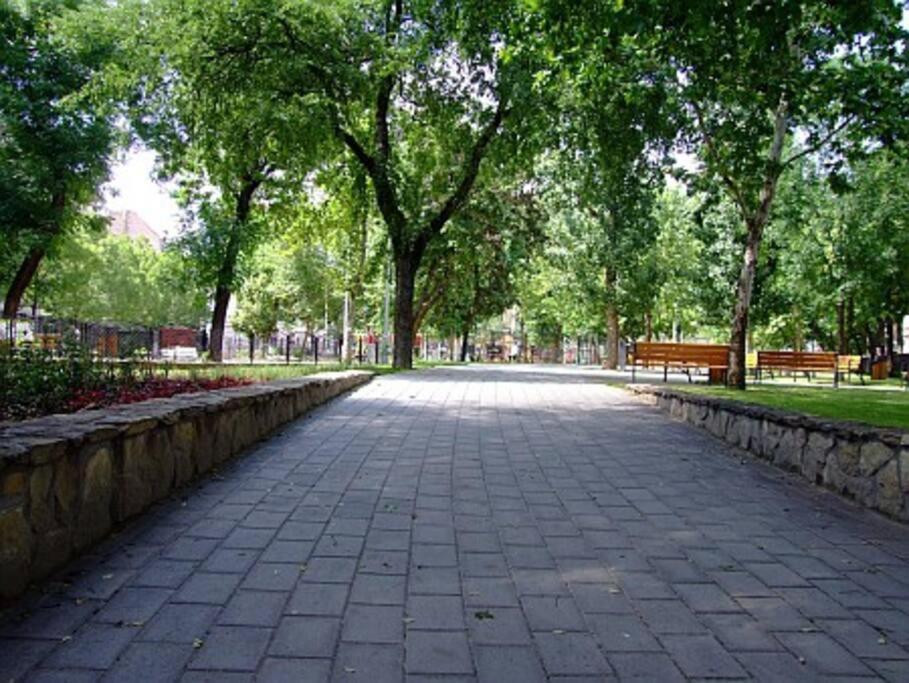 Central 30M2 A/C Apartment, 3 Min From Ny Cafe Budapeşte Dış mekan fotoğraf